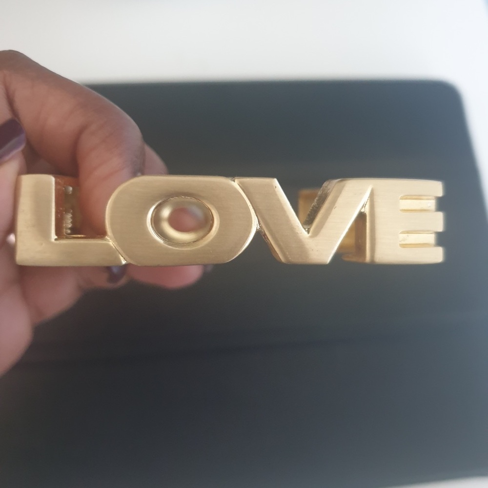 ‘LOVE’ Bracelet in Gold colour